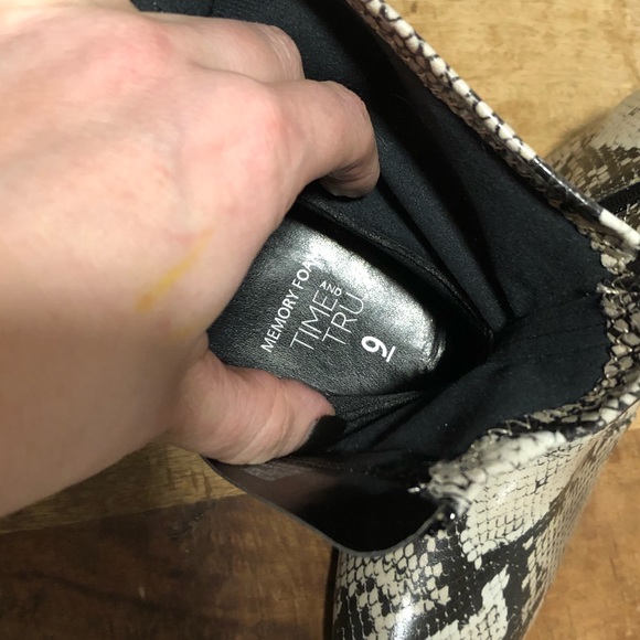 PU SNAKE print ankle Boot - Picture 3 of 5